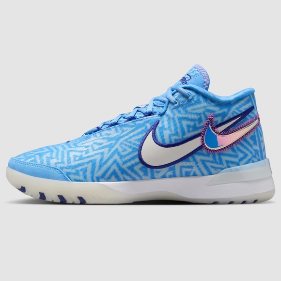 Nike Vibrant Blue and White Sneakers